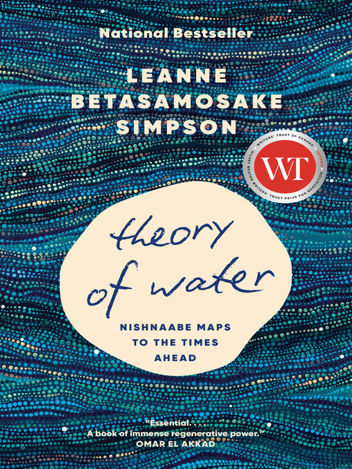 Title details for Theory of Water by Leanne Betasamosake Simpson - Wait list